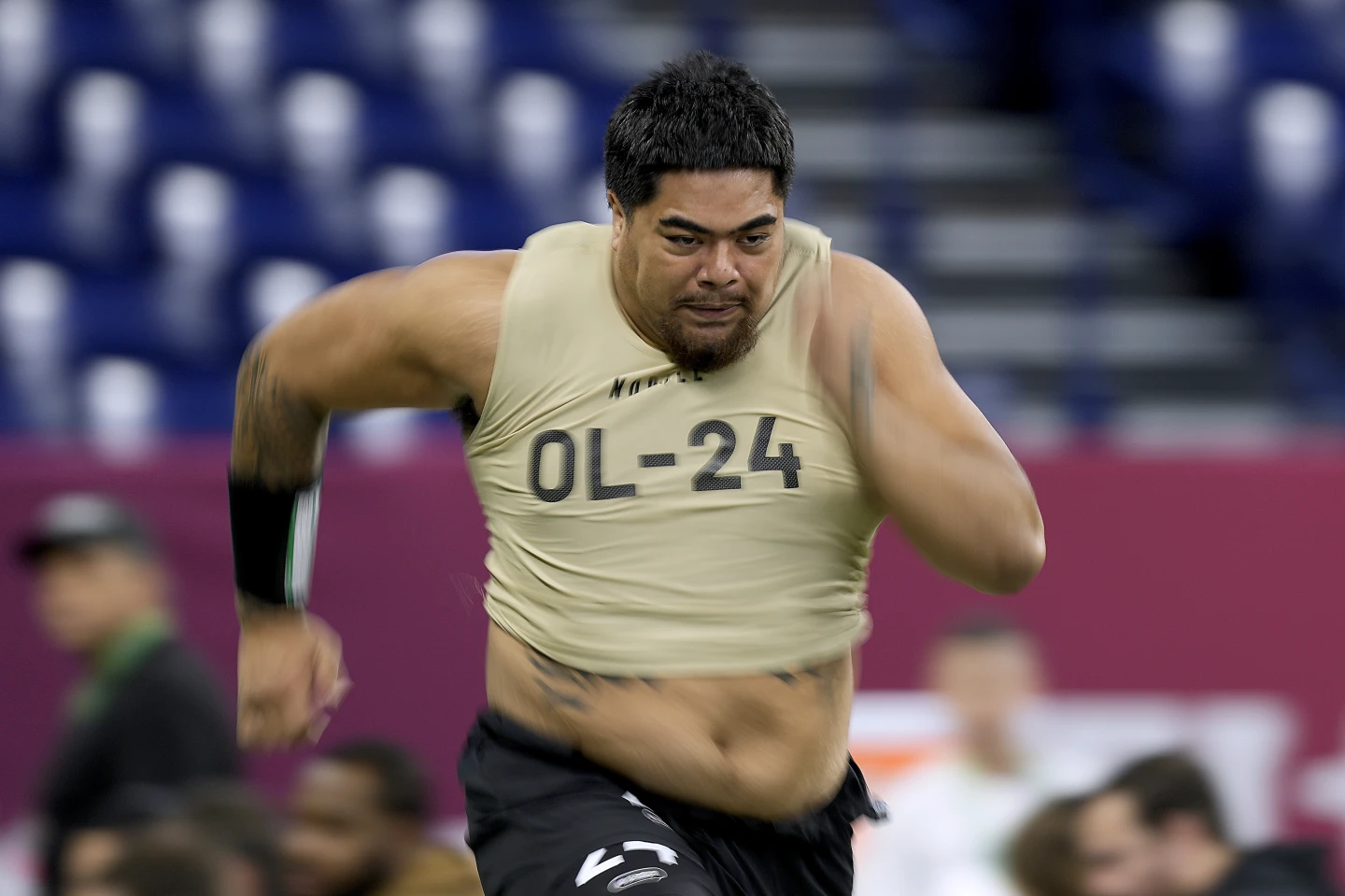 Saints Sign First-Round Pick Taliese Fuaga